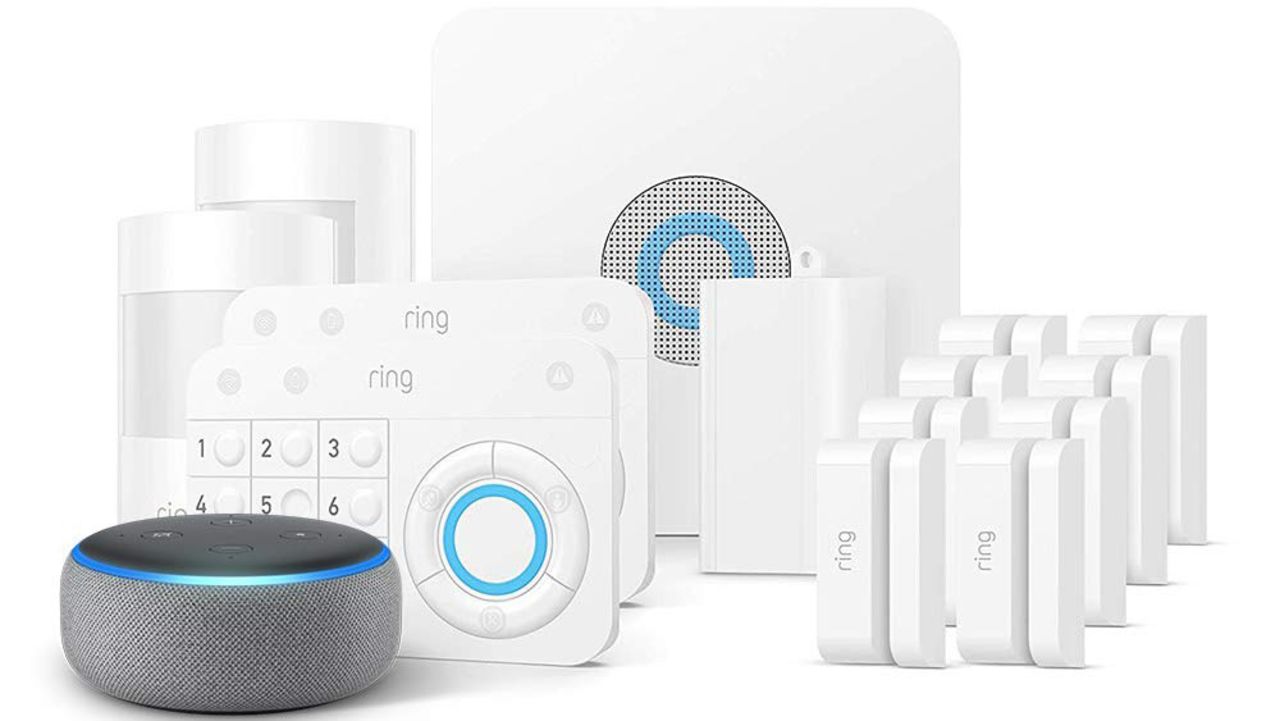 <a href="https://amzn.to/2XdbXnV" target="_blank" target="_blank"><strong>Ring Alarm 14-Piece Kit with Echo Dot ($279.00, originally $468.92; amazon.com)</strong></a>
