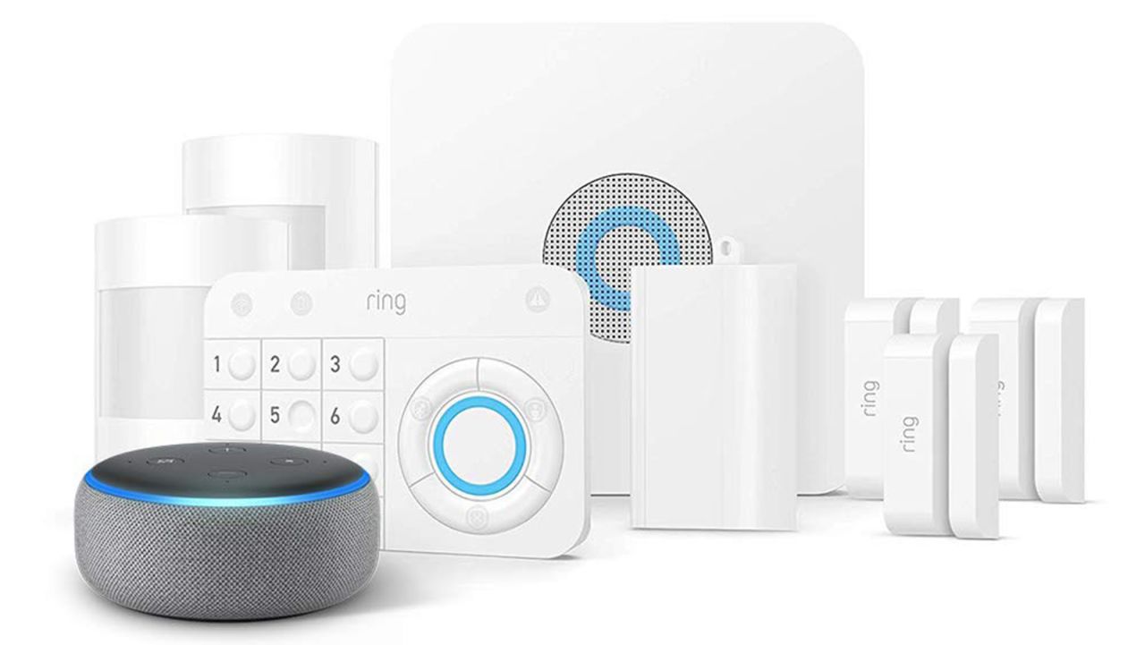 <a href="https://amzn.to/2XgvlR3" target="_blank" target="_blank"><strong>Ring Alarm 8-Piece Kit with Echo Dot ($204.00, originally $318.97; amazon.com)</strong></a>