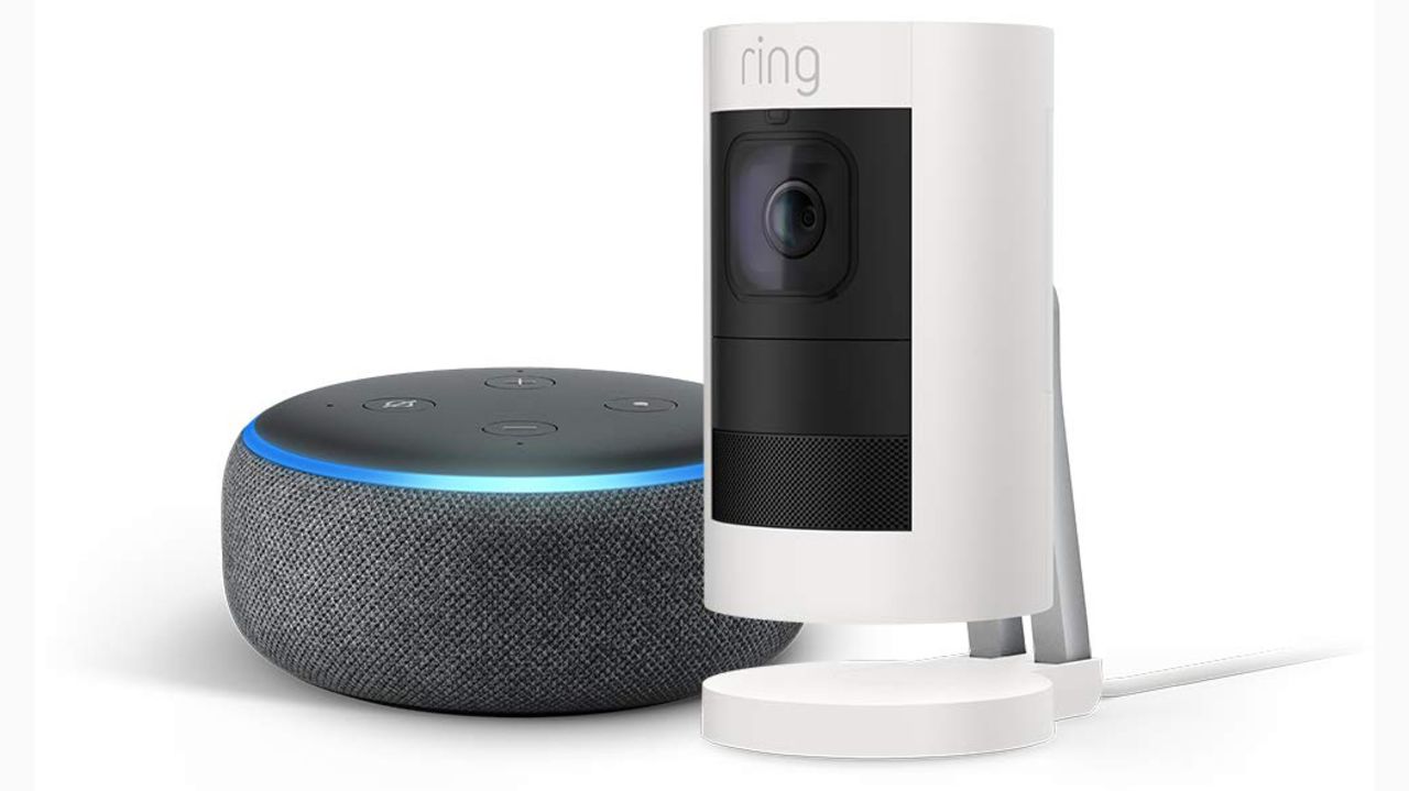 <a href="https://amzn.to/2DhfTfV" target="_blank" target="_blank"><strong>Ring Stick Up Cam with Echo Dot ($149.99, originally $229.98; amazon.com)</strong></a>