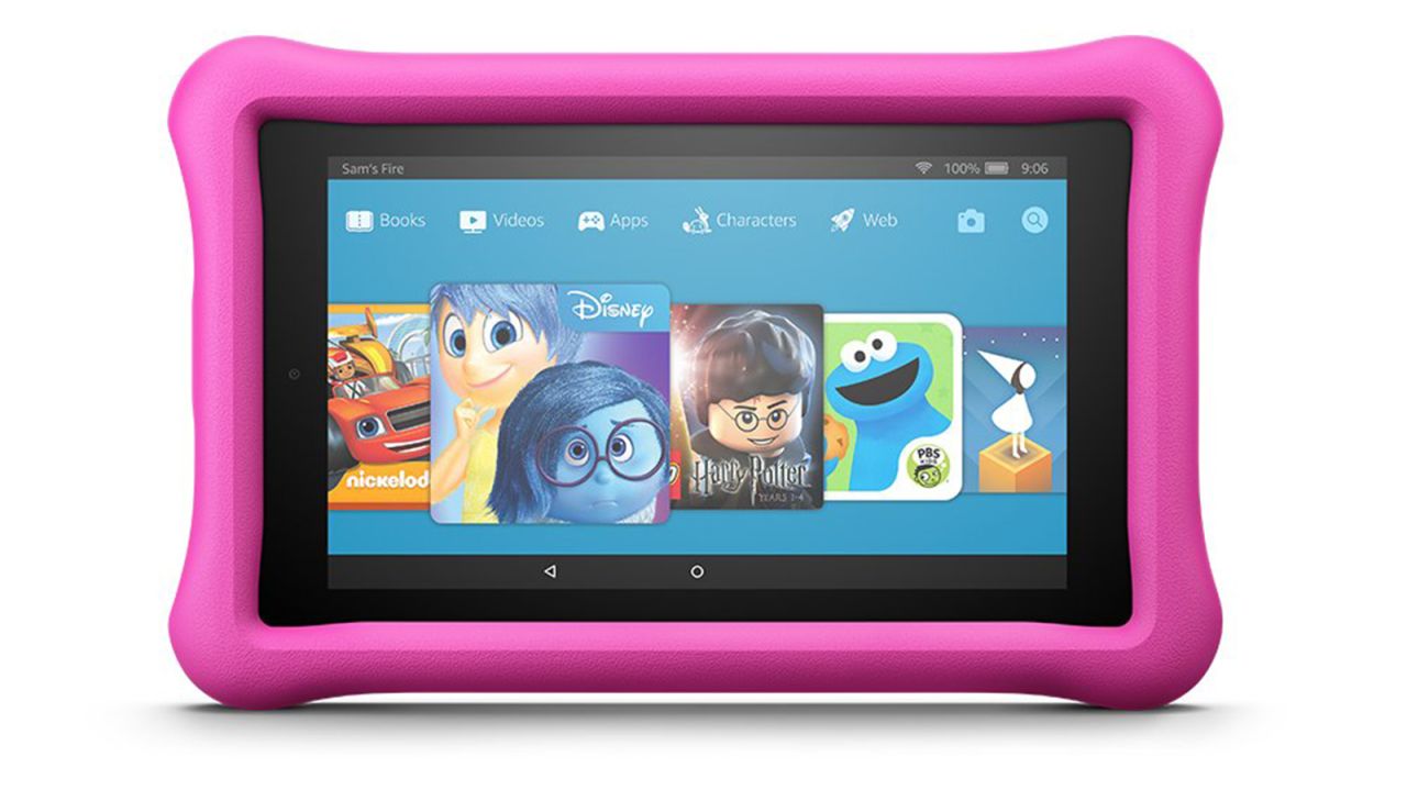 <a href="https://amzn.to/2DgwYXr" target="_blank" target="_blank"><strong>Fire 7 Kids Edition Tablet ($69.99, originally $99.99; amazon.com)</strong></a>