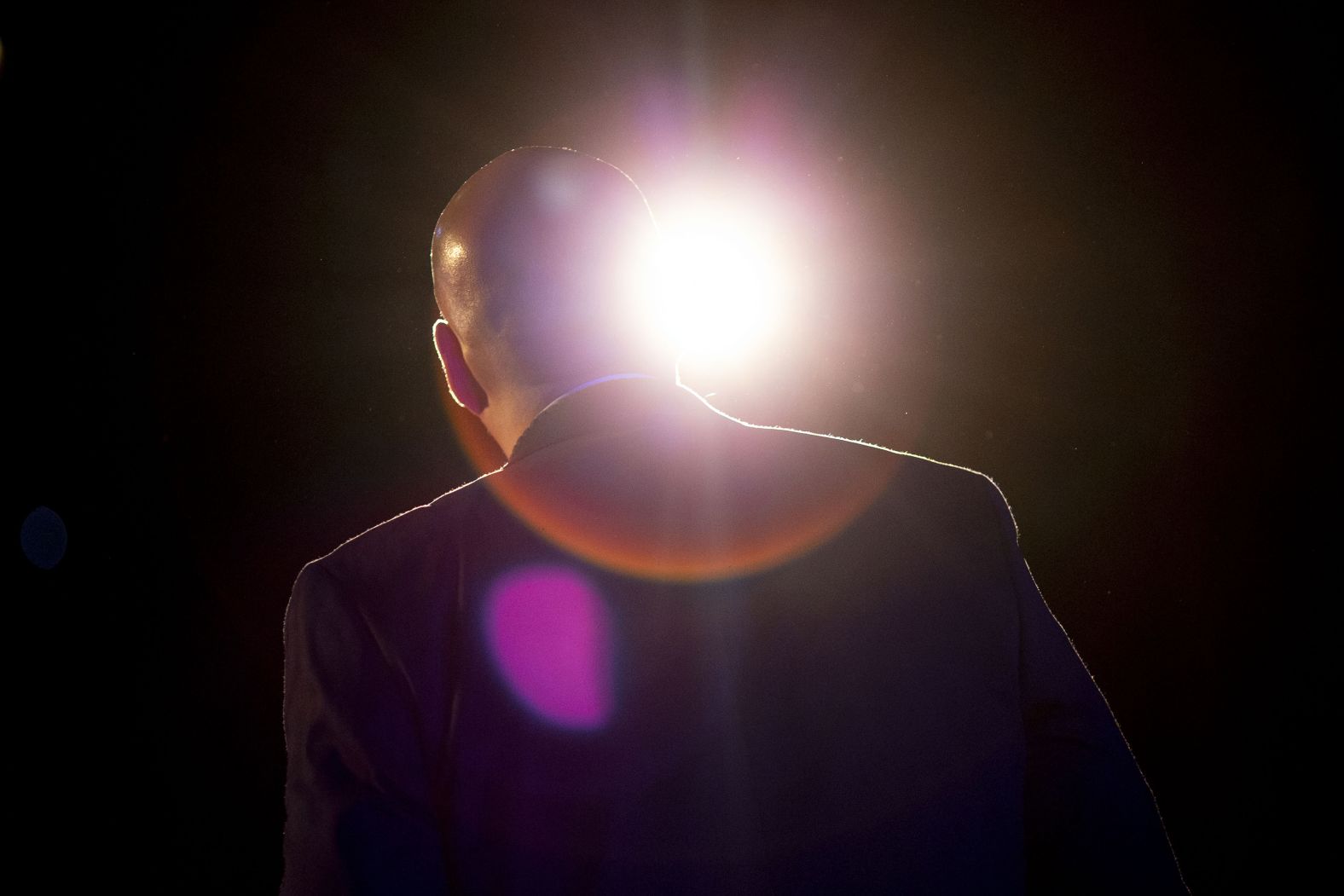 Booker speaks during a campaign event in Des Moines, Iowa, in February 2019.