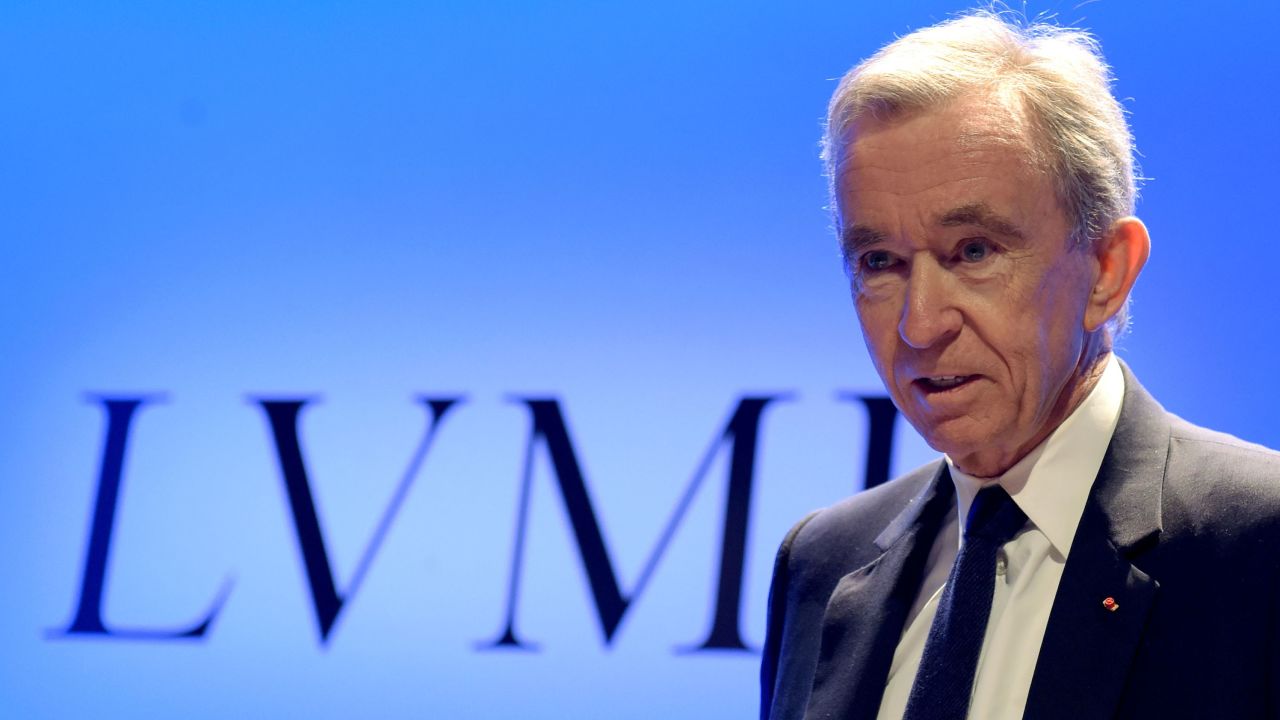 LVMH chief executive Bernard Arnault pictured in 2018.