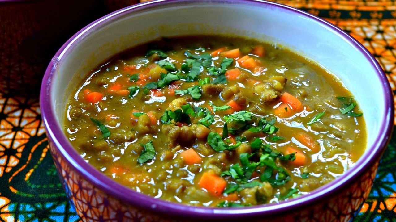 <strong>Ndengu:</strong> Ndengu is mung beans. Here's the Kaluhi's Kitchen version, stewed with garlic and cumin. 