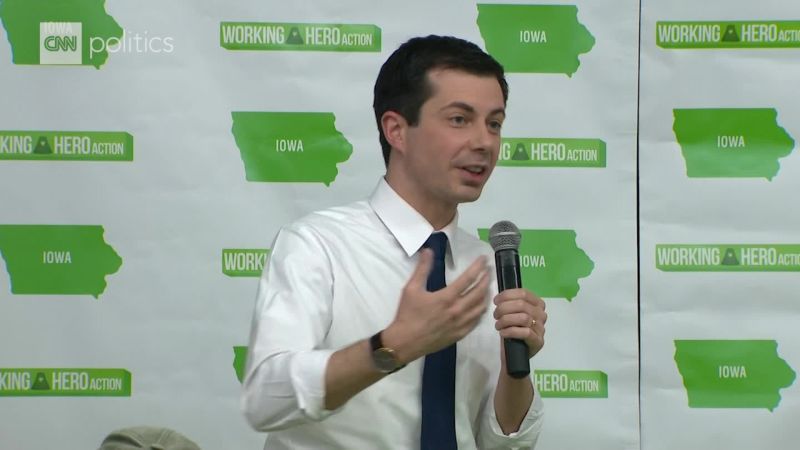 Watch Buttigieg’s Measured Response To Protester | CNN Politics