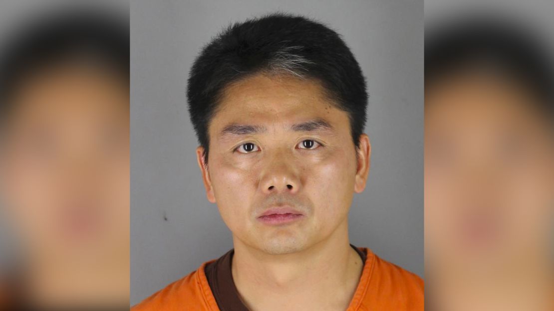A mug shot of Richard Liu, who was arrested in August in Minneapolis. 