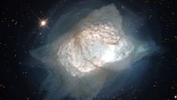 One of the brightest planetary nebulae on the sky and first discovered in 1878, nebula NGC 7027 can be seen toward the constellation of the Swan.