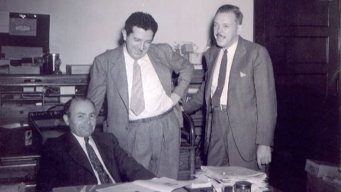 Sam Born, left, and his brothers-in-law, Jack Shaffer and Irv Shaffer. 