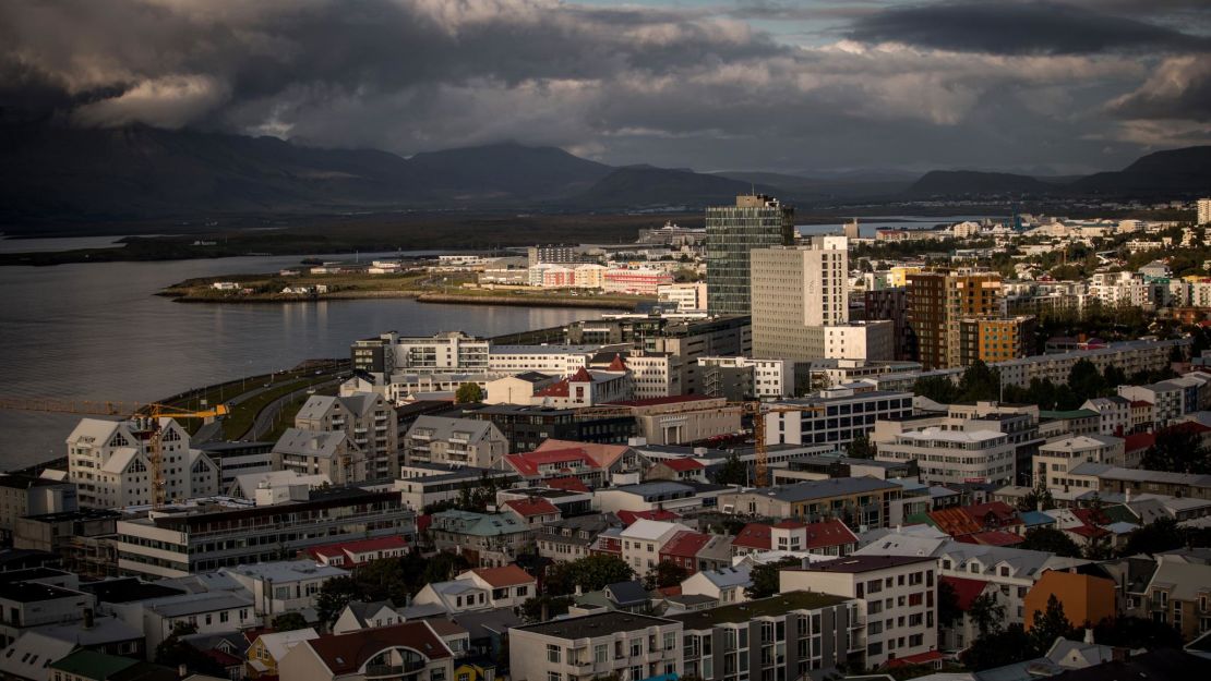 Reykjavik is a new addition to the list.