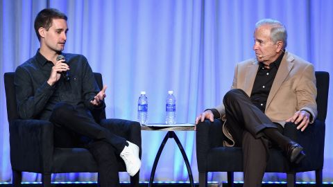 Bright white sneakers from Common Projects are a favorite of Snapchat CEO Evan Spiegel.