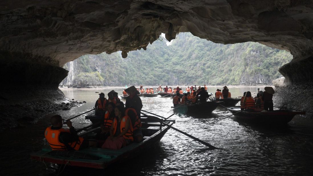 <strong>Ha Long Bay, Vietnam: </strong>One of the most popular natural attractions in Southeast Asia, Ha Long Bay is home to 1,969 islets of hulking limestone and deep, green waters that are home to myriad floating villages.