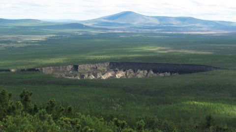 Batagaika crater