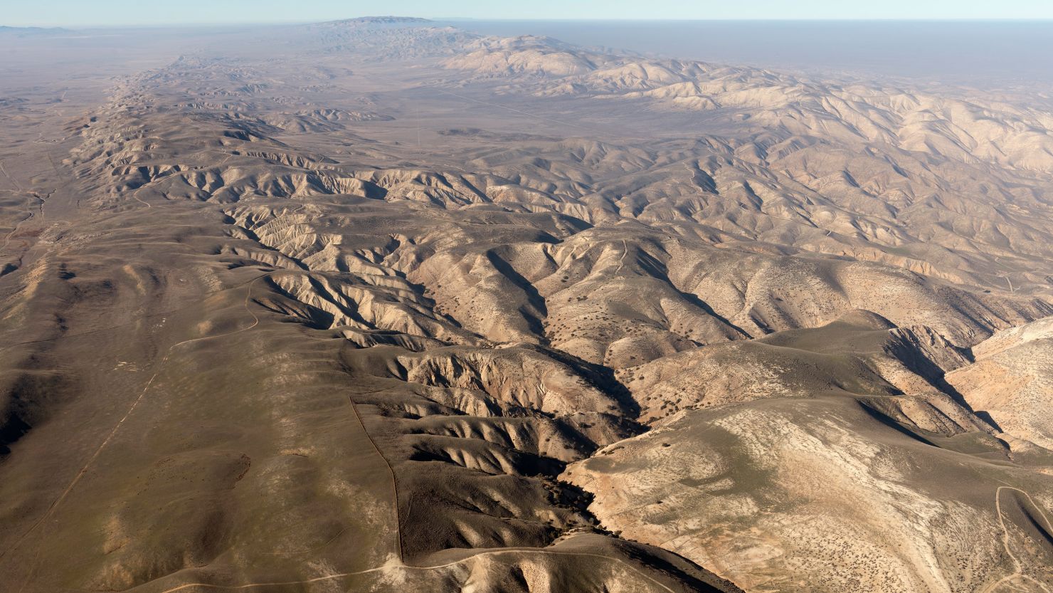 The San Andreas Fault system, which stretches more than 800 miles in California, causes a powerful earthquake about every 150 years, according to the U.S. Geological Survey.