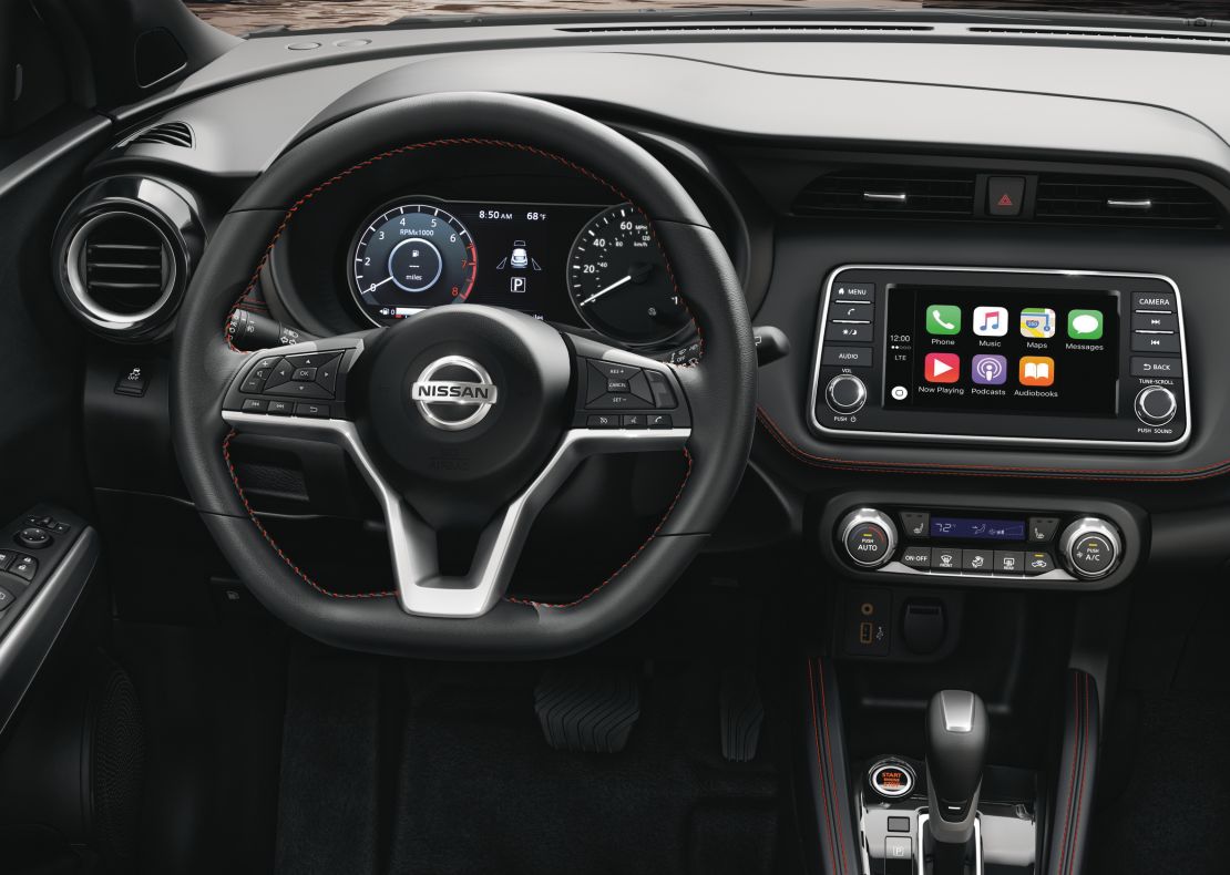 Despite being the least expensive model on the list, the interior of the Nissan Kicks is nicely designed and functional, WardsAuto.com editors said.