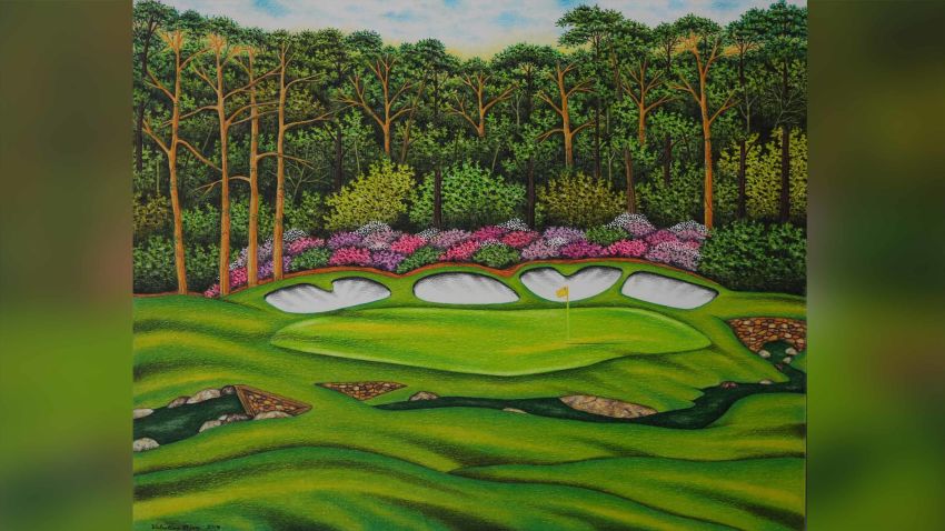Valentino Dixon took up golf art while serving a life sentence.
