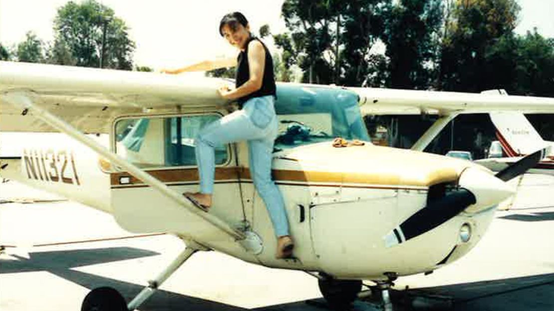 Ari Fuji realized she wanted to become a pilot when she was young.