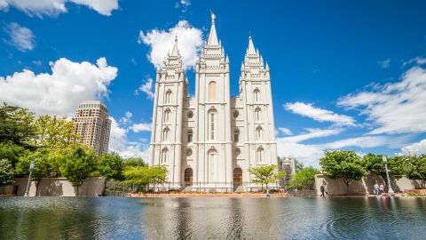 The iconic Salt Lake Temple will reopen by 2024, church officials said.