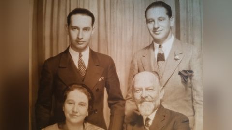 Siegfried Laemmle, bottom right, was a successful art and antiquties dealer before the Nazi regime forced him to liquidate his business. 