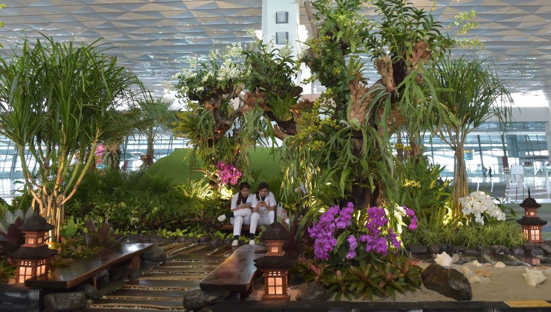 Terminal 3 of the Soekarno-Hatta airport in Tangerang, on the outskirts of Jakarta, opened in 2017.