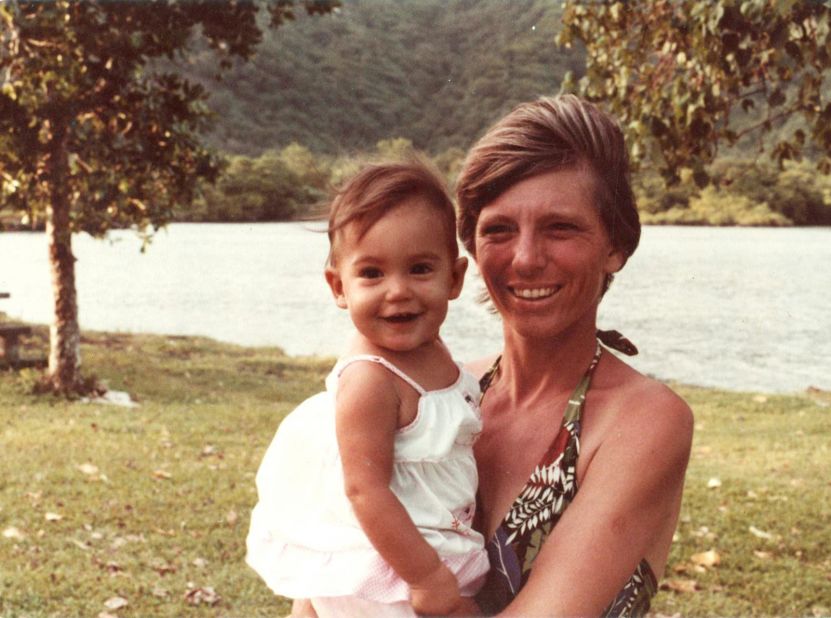 Gabbard was born April 12, 1981, in American Samoa. She's seen here with her mother, Carol. Her father, Mike, became a Hawaii state senator in 2006.