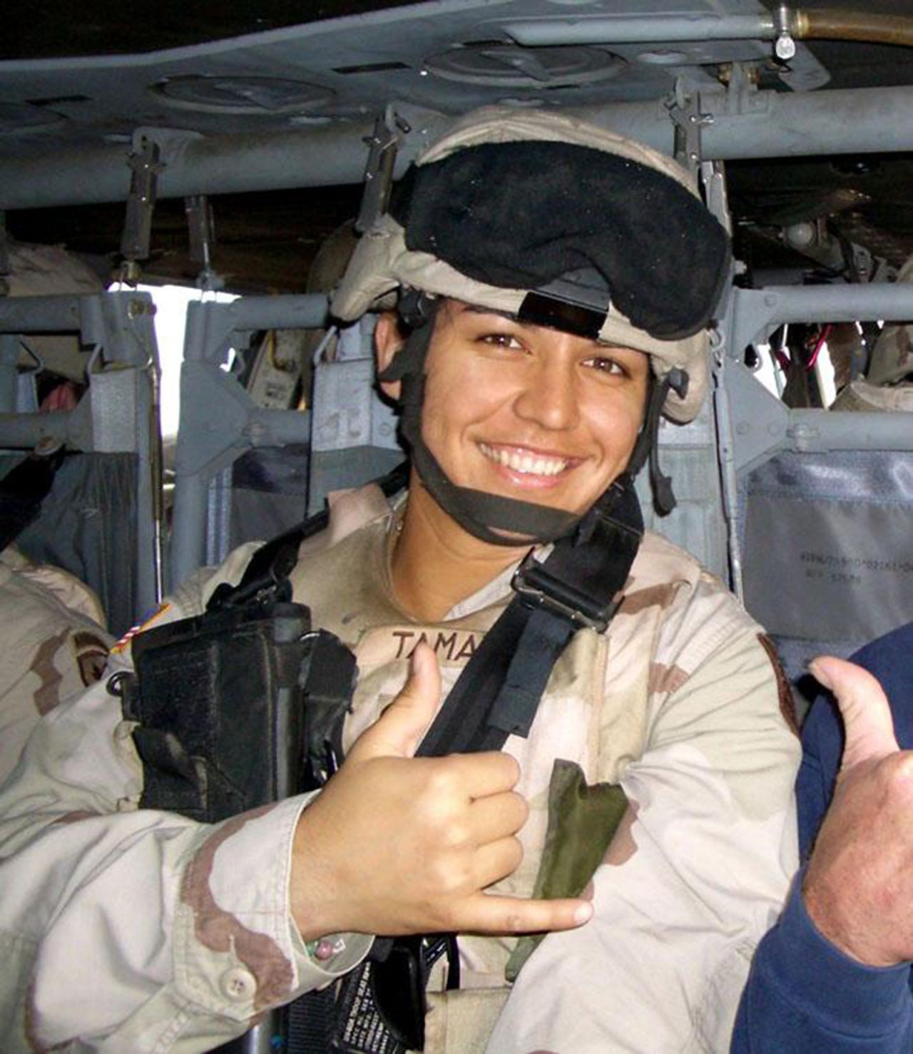 Gabbard enlisted in the Hawaii Army National Guard in 2003, completing her basic training between legislative sessions. The next year, her unit was activated and she served with a field medical unit in Iraq.