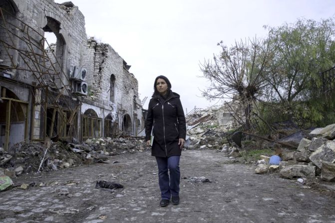 Gabbard visits Syria in 2017. She told CNN's Jake Tapper that <a href="index.php?page=&url=https%3A%2F%2Fwww.cnn.com%2F2017%2F01%2F25%2Fpolitics%2Ftulsi-gabbard-lead-syria%2Findex.html" target="_blank">she met with Syrian President Bashar al-Assad</a> during her unannounced four-day trip.