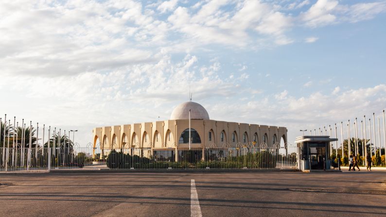 <strong>Nouakchott: </strong>The Palais des Congrès convention center in Nouakchott, the capital of Mauritania. 