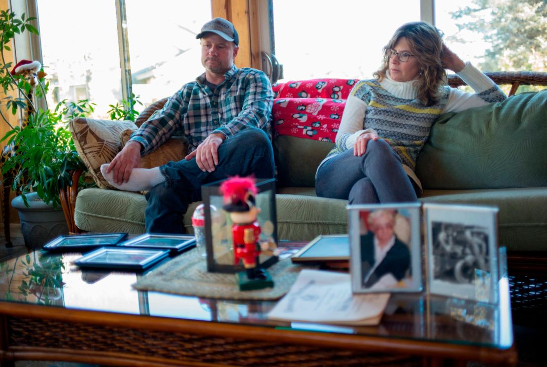 Mike Anders and Lorie Juno were devastated by the death of their father, Larry Anders, at a Wisconsin nursing home. 