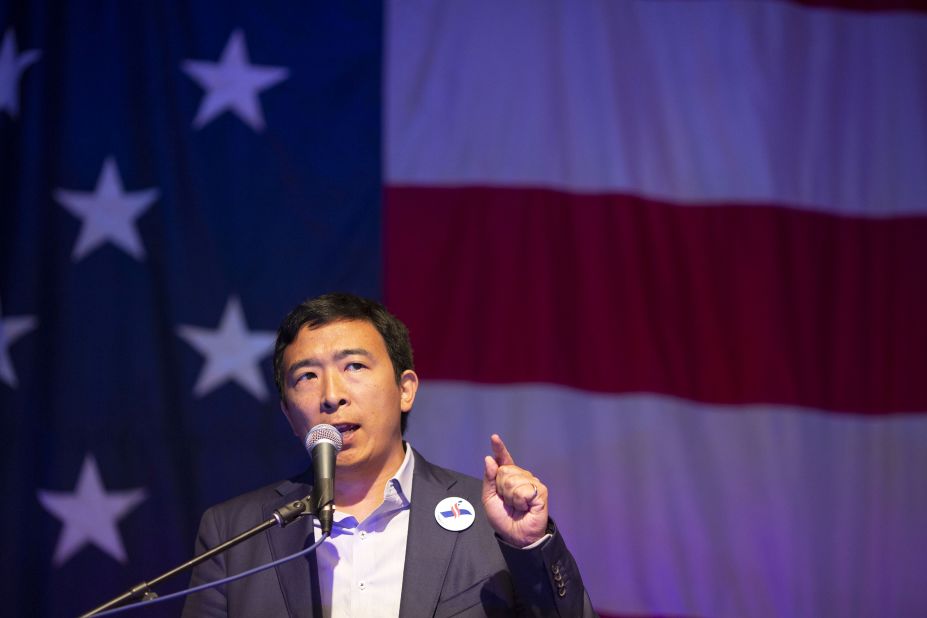 "We are undergoing the greatest economic transformation in our history, and we are dealing with it by pretending nothing is happening," <a href="https://www.cnn.com/2019/04/14/opinions/greatest-economic-transformation-andrew-yang/index.html" target="_blank">Yang wrote in a CNN op-ed</a> in April 2019.