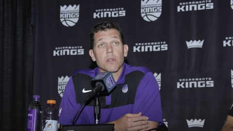 Luke Walton was named head coach of the Sacramento Kings earlier this month.