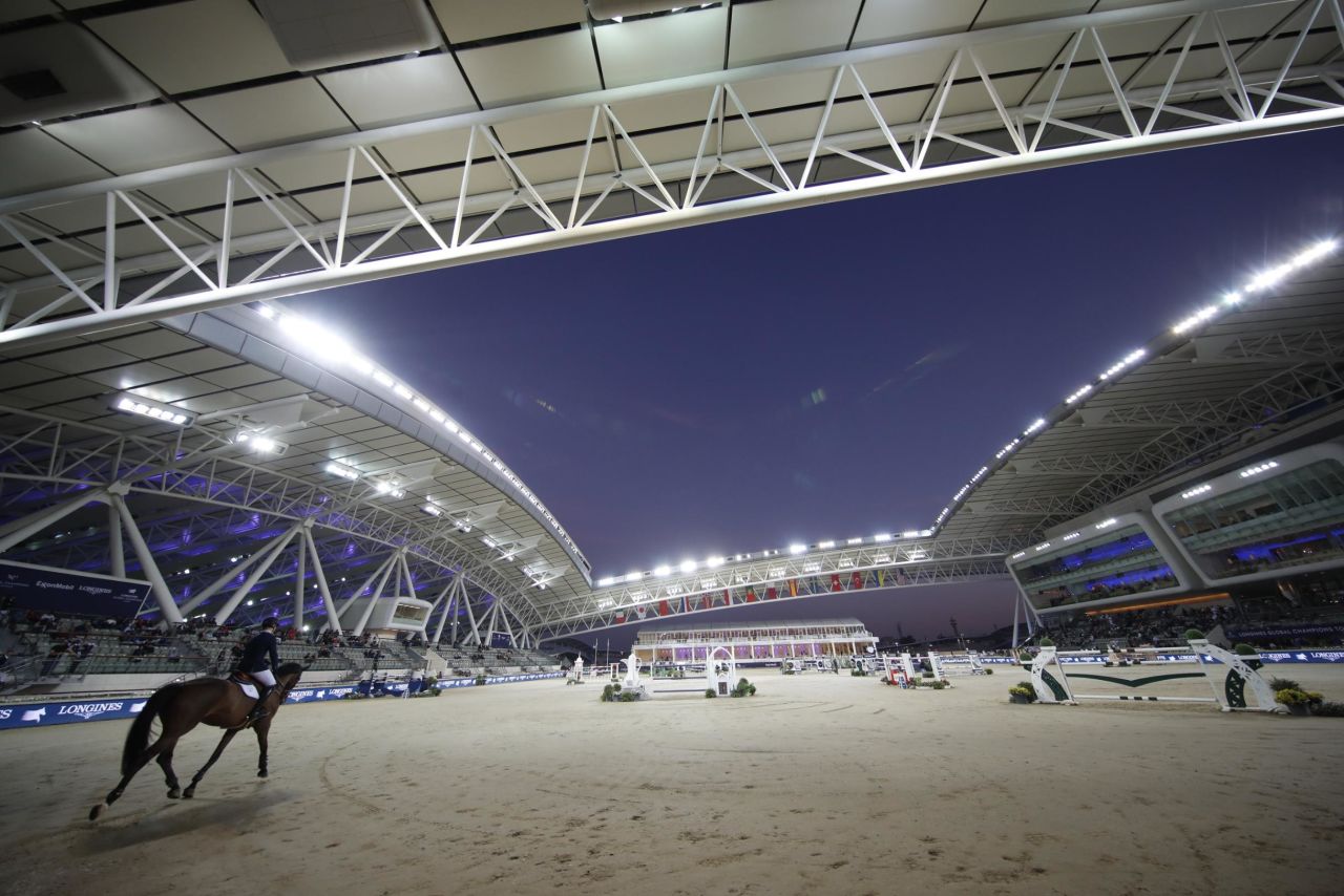 The event was held at the state-of-the-art Al Shaqab Equestrian Facility in Doha.