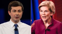 warren buttigieg split