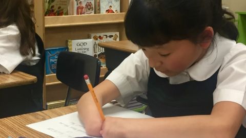 02 handwriting competition no hands winner