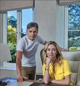 Majority Bumble owner Andrey Andreev and founder/CEO Whitney Wolfe Herd