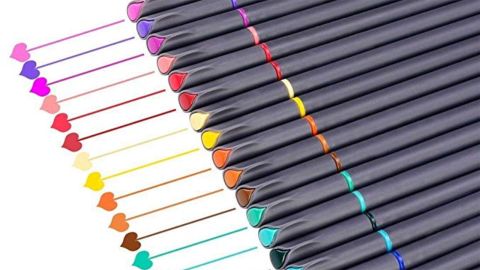 <strong>Journal Planner Pens ($7.99; </strong><a href="https://www.amazon.com/Fineliner-Journaling-Calendar-Coloring-Supplies/dp/B0772XSNXY/ref=as_li_ss_tl?ie=UTF8&linkCode=ll1&tag=021850fivestar-20&linkId=3fe762749616144d3c3bbdbbe31f4158&language=en_US" target="_blank" target="_blank"><strong>amazon.com</strong></a><strong>)</strong><br />