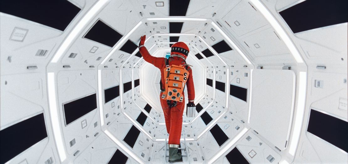 A scene from "2001: A Space Odyssey," 1968.