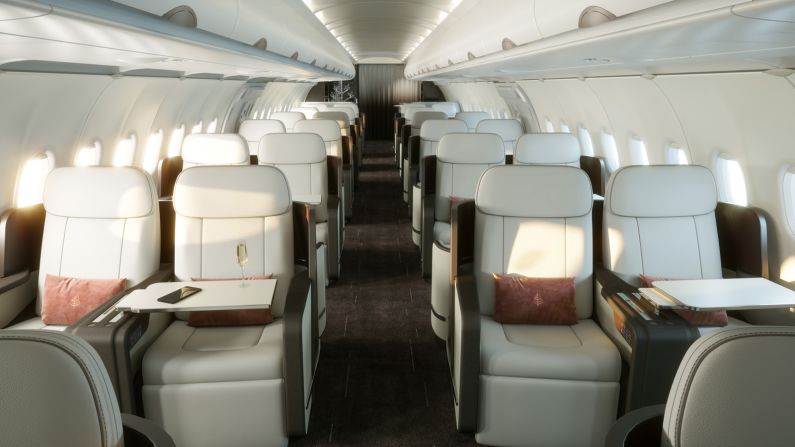 <strong>Luxury travel: </strong>The aircraft will offer "an even more modern, enriching and interactive flight experience," according to the Toronto-based accommodation brand.