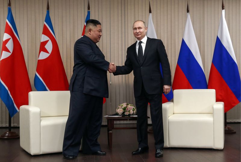 In Pictures: Kim Jong Un Meets Vladimir Putin In A Historic Summit | CNN