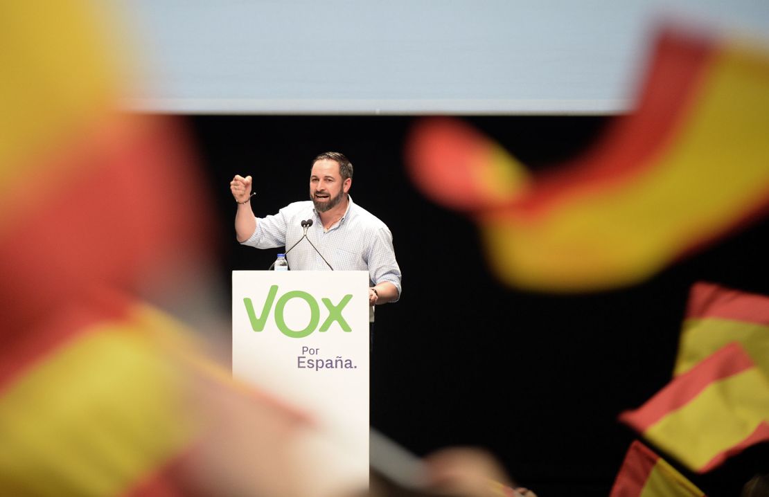 Far-right party Vox has gained ground under leader Santiago Abascal