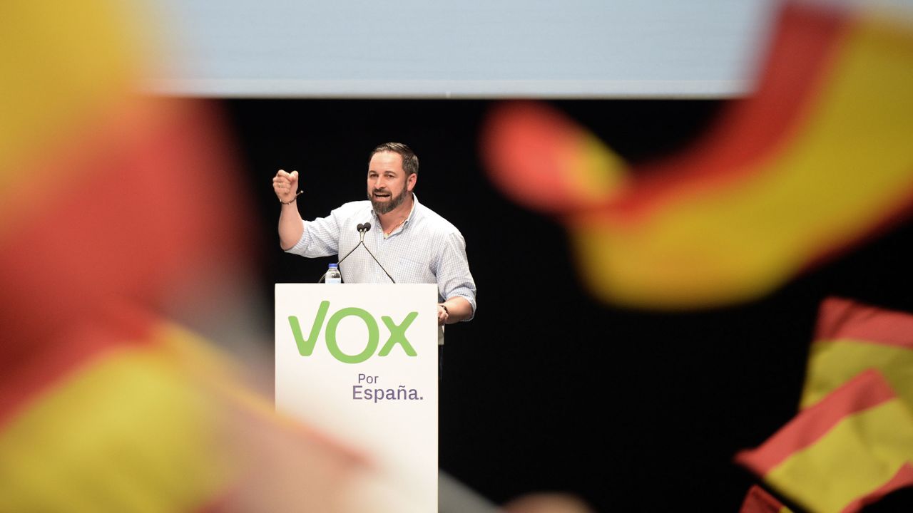 Far-right party Vox has gained ground under leader Santiago Abascal