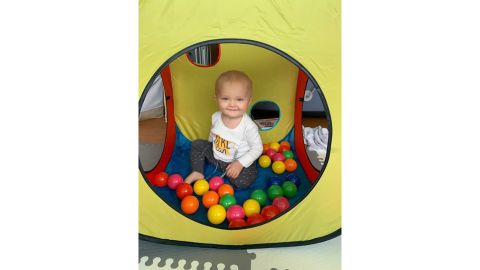 Kinsley Green was 10 months old when she was diagnoed with cancer.