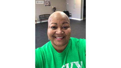 Wilma DeYampert, who is fighting cancer, donated two of her sick days.