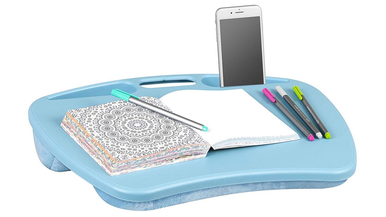 <strong>LapGear MyDesk Lap Desk ($19.99; </strong><a href="https://amzn.to/2XIujxu" target="_blank" target="_blank"><strong>amazon.com</strong></a><strong>)</strong>