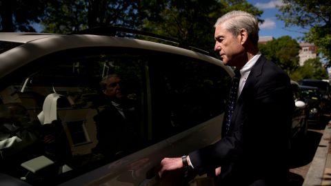 Robert Mueller, the special counsel <a href="https://www.cnn.com/2019/04/18/politics/full-mueller-report-pdf/index.html" target="_blank">who recently wrapped up his probe</a> into Russian election interference, leaves after attending Easter services in Washington on Sunday, April 21.