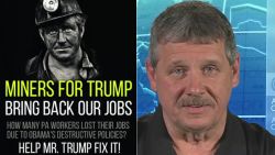 ronnie hipshire miners for trump ad split