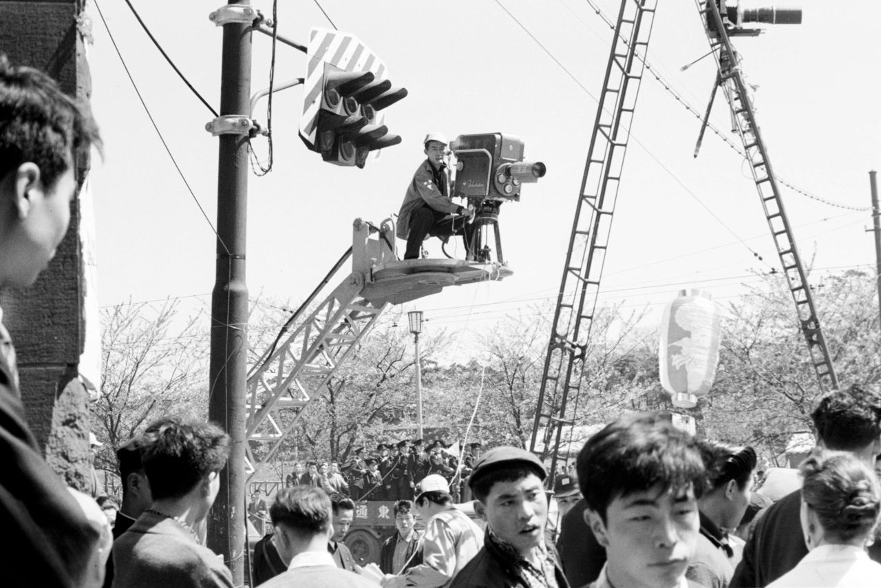 The royal wedding marked one of the first instances when moving cameras, mounted on dollies, were used in the country.