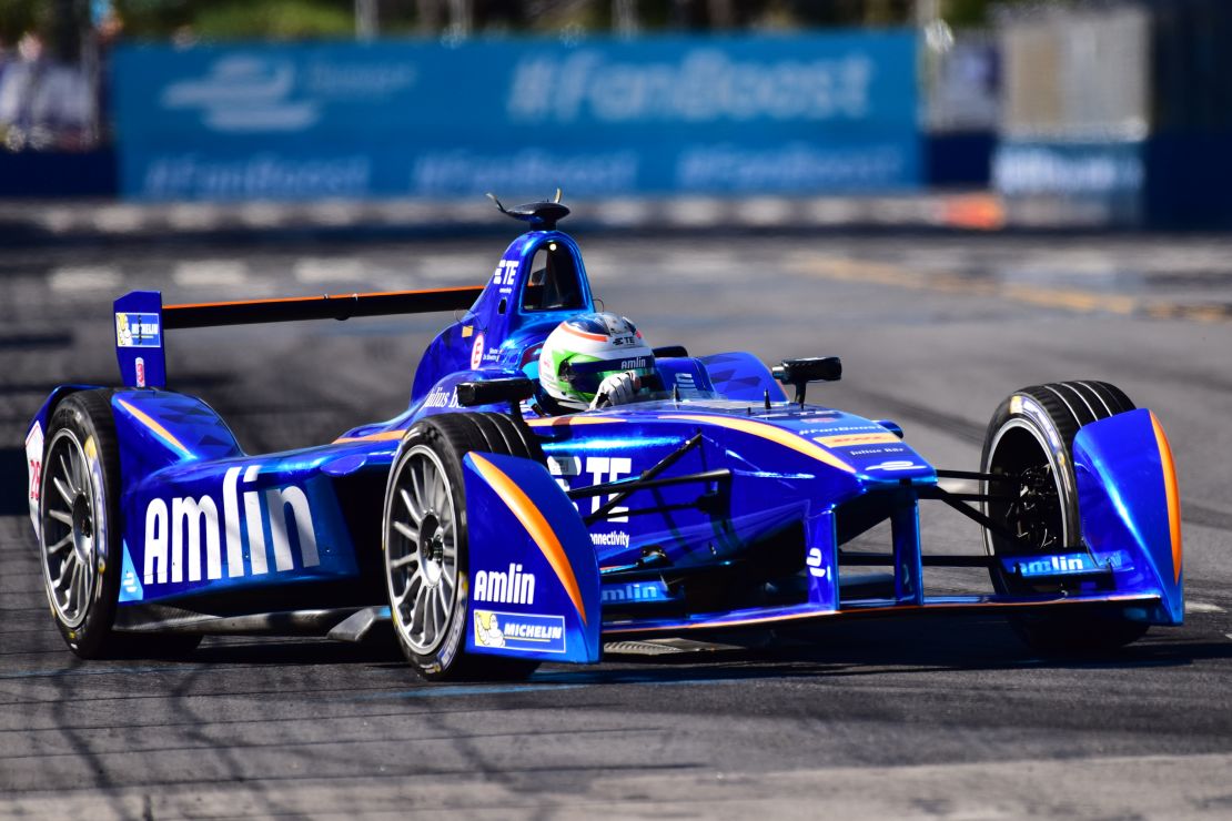 The first and last female to race in Formula E: Di Silvestro scored points in her only full season
