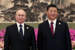 China's President Xi Jinping called Putin his "closest friend" in Beijing on Friday. 
