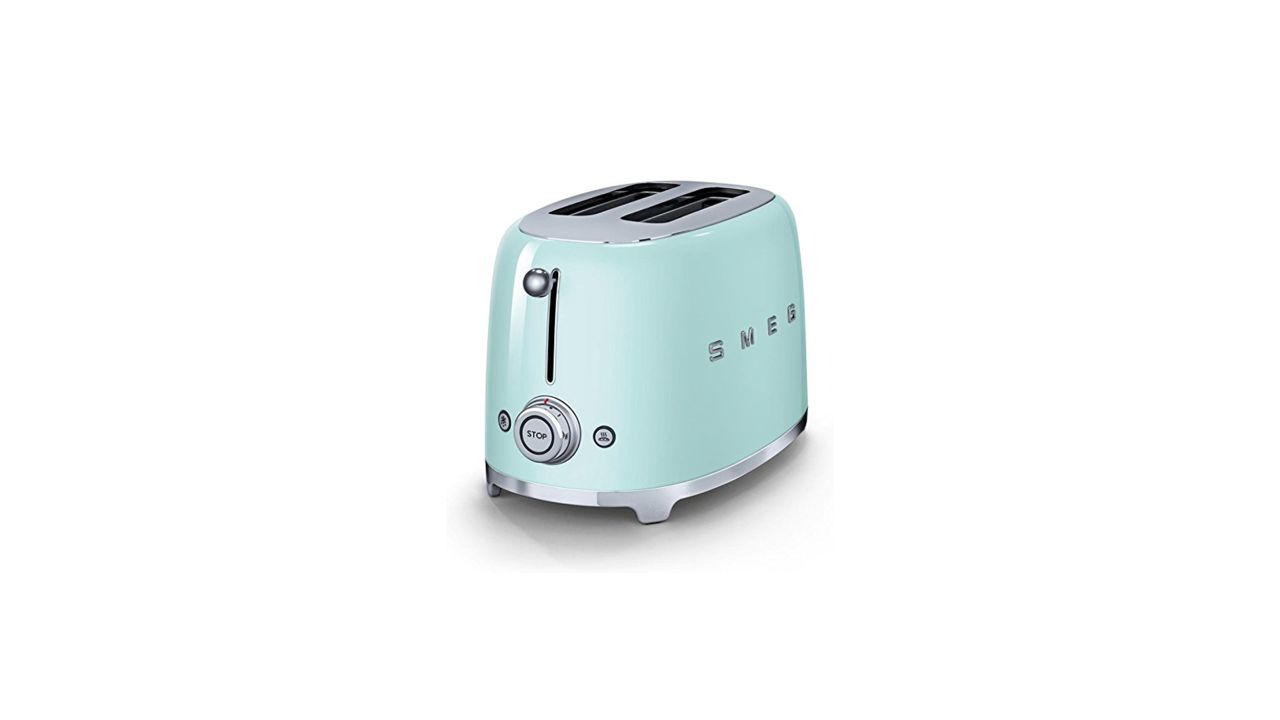 <strong>Smeg 50's Retro Style Aesthetic 2 Slice Toaster ($159.95; </strong><a href="https://amzn.to/2UZ4215" target="_blank" target="_blank"><strong>amazon.com</strong></a>)