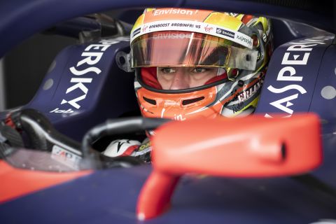 Dutch driver Robin Frijns claimed victory in Paris on the day his country celebrated its national King's Day. The Envision Virgin Racing man was the eighth different driver to win the eight races so far this season.