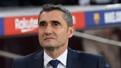 Barcelona's coach Ernes can now focus on securing the treble this season.